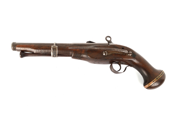 Belt Style Pistol with Patilla Style Miquelet Lock - detail 2