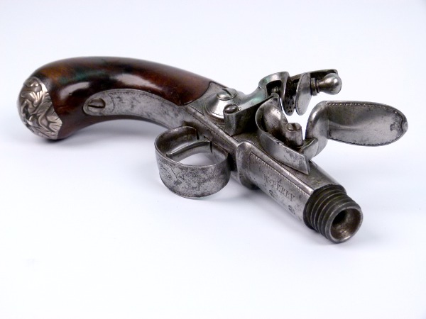 Queen Anne Flintlock Pistol - detail 3