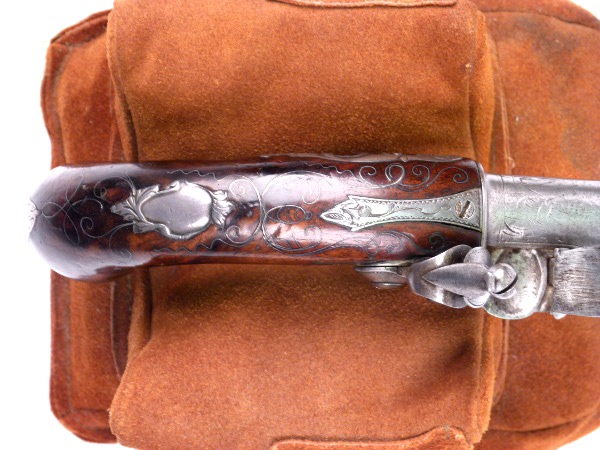 Queen Anne Flintlock Pistol - detail 5