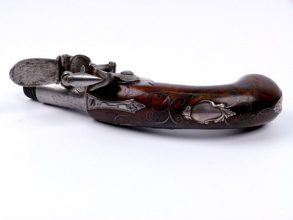 Queen Anne Flintlock Pistol - detail 7