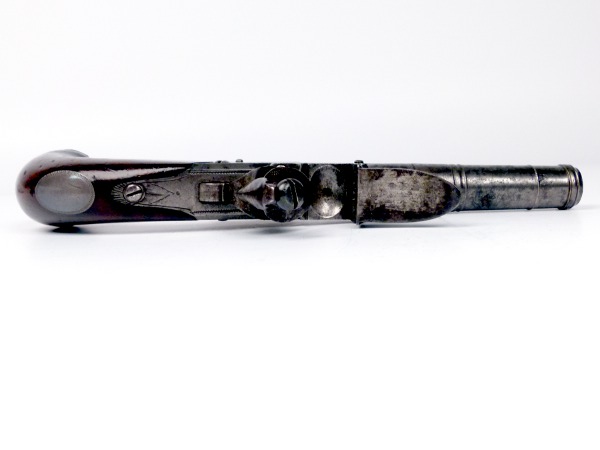 Pair of Boxlock Flintlock Pistols - detail 4
