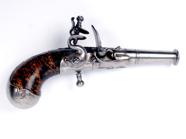 Rifled Pocket Flintlock Pistol - main view