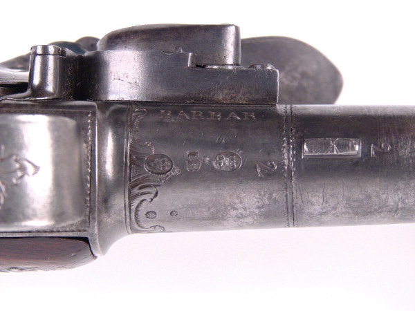 Queen Anne Flintlock Pistol - detail 5