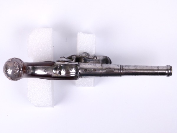 Pair of Queen Anne Flintlock Pistols - detail 5