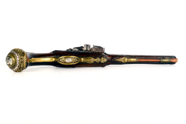 Madrid Style, Miquelet Lock, Holster Pistol Barrel - detail 4