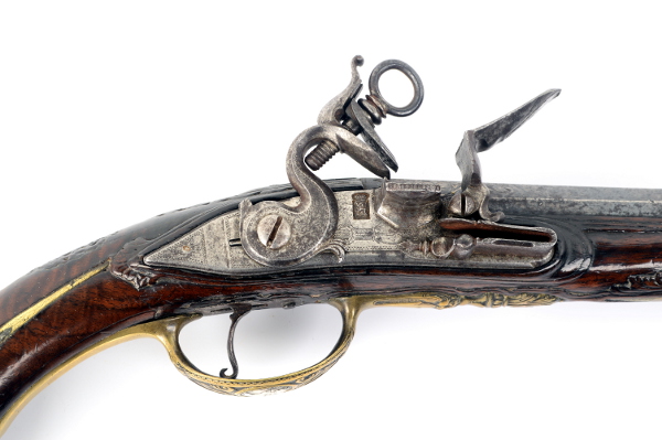 Madrid Style, Miquelet Lock, Holster Pistol Barrel - detail 5