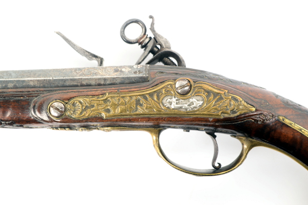 Madrid Style, Miquelet Lock, Holster Pistol Barrel - detail 7
