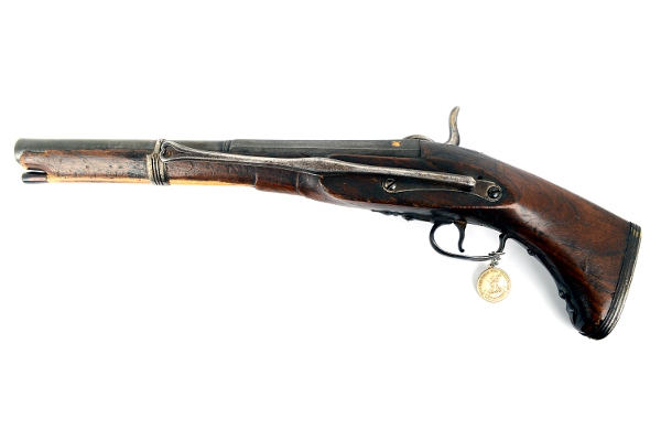 Belt Pistol with Patilla Style Miquelet Lock - detail 2