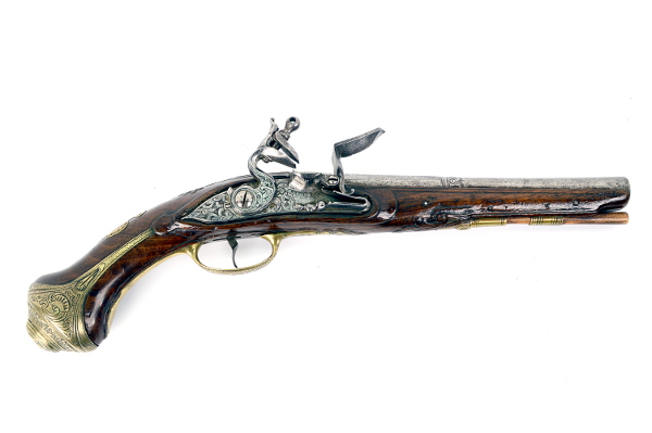Madrid Style, Miquelet Lock, Holster Pistol Barrel - main view