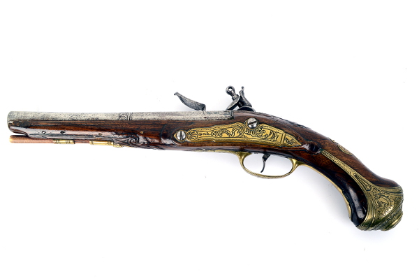 Madrid Style, Miquelet Lock, Holster Pistol Barrel - detail 2