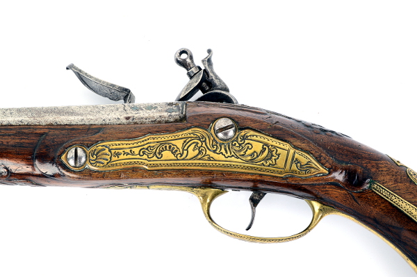 Madrid Style, Miquelet Lock, Holster Pistol Barrel - detail 9