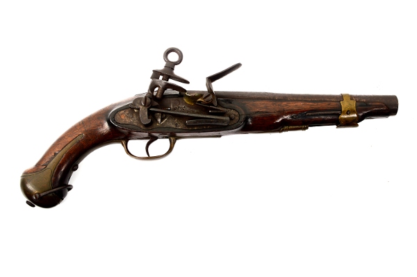 Spanish Cavalry Pistol with Patilla Style Miquelet Lock, c1808 - main view