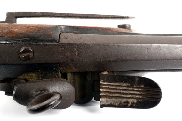 Spanish Cavalry Pistol with Patilla Style Miquelet Lock, c1808 - detail 5