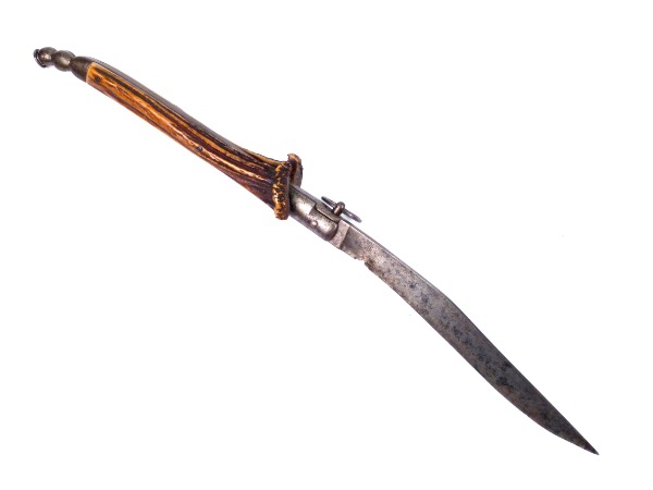Navaja Folding Knife, Circa 1790 - detail 6